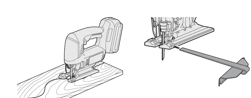 Panasonic EY4550 Cordless Jigsaw fig 14