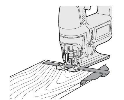 Panasonic EY4550 Cordless Jigsaw fig 17