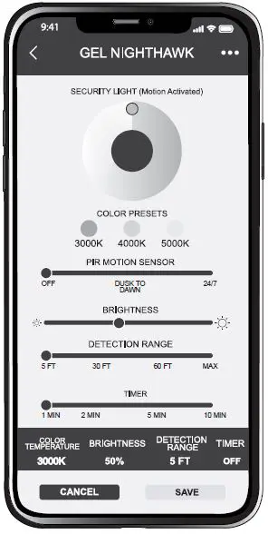 GoodEarth SE1303-BP2-00LFW-G Outdoor Led Smart Security Light 7