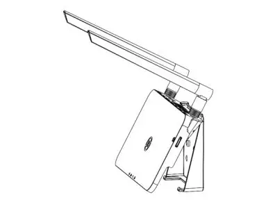DTU-Pro WiFi Hoymiles Monitoring Module - Match the bracket’s upper buckle with DTU-Pro