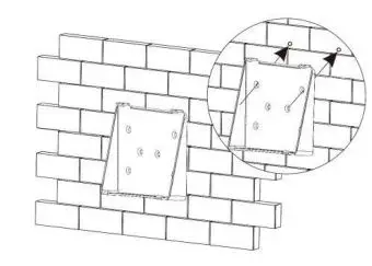 DTU-Pro WiFi Hoymiles Monitoring Module - Screw the bracket on the wall