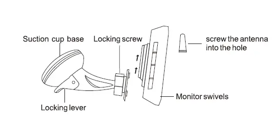 Fxt FX505TR Digital Wireless Backup Camera Tool Kit fig 4