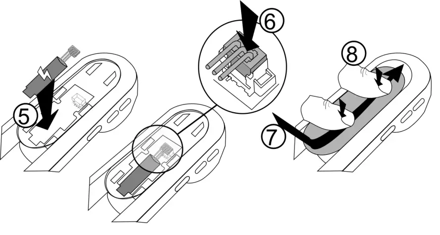 Alcatel-Lucent -ALE-160 -WB- Cordless- Bluetooth -Handset - fig 3