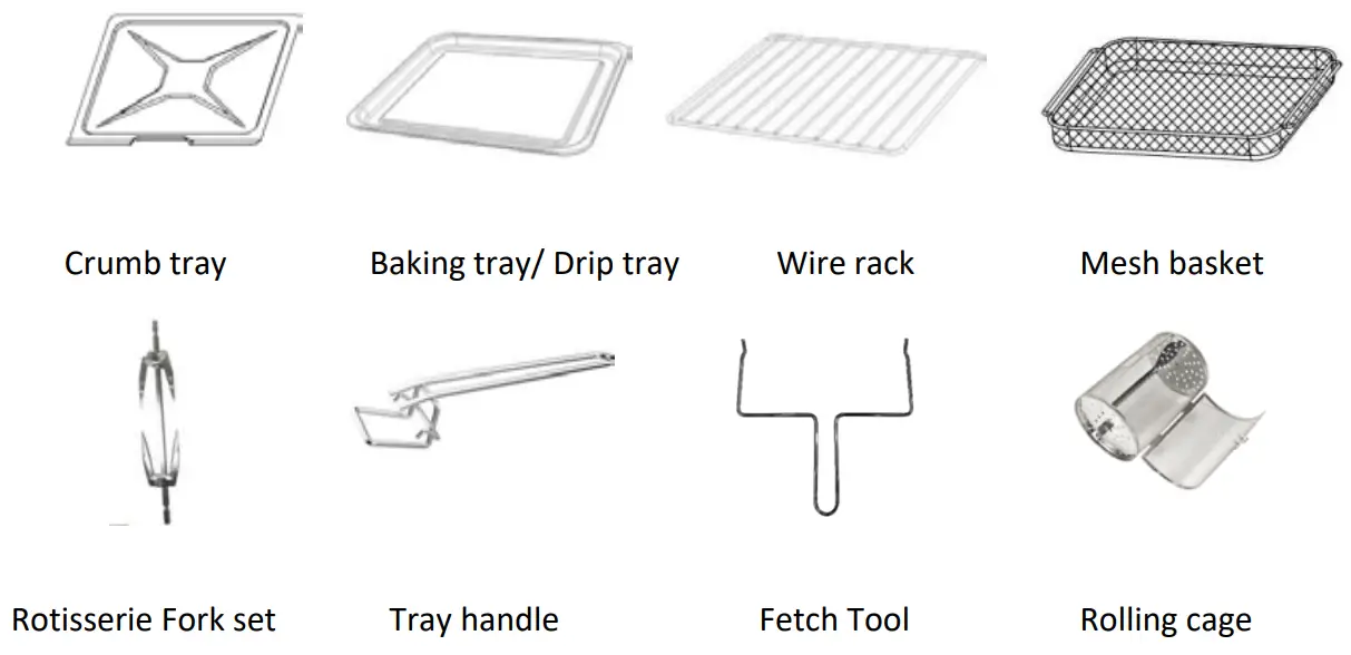 Healthy Choice AF1600 16L Air Fryer Convection Oven - fig