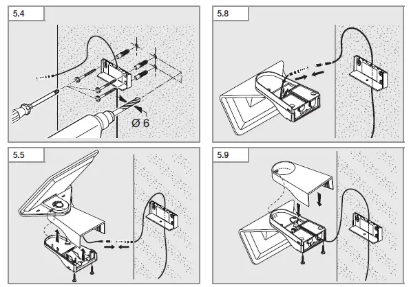 steinel-XSolar L-S-671006 Solar Spotlight-(+ Motion-Detector)-1.2 W-Cool-white-White-fig-5