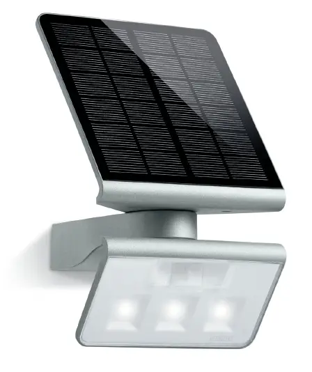 steinel-XSolar L-S-671006 Solar Spotlight-(+ Motion-Detector)-1.2 W-Cool-white-White