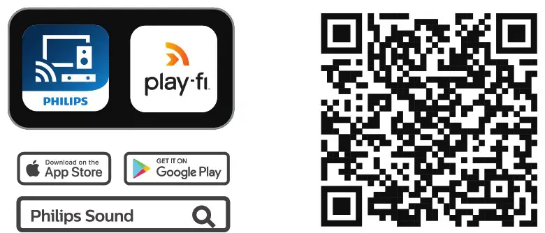 PHILIPS TAW8506 8000 Series Wireless Subwoofer - qr