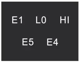 ALORAIR Storm Ultra Industrial Commercial Dehumidifier - Interface display in case of failure