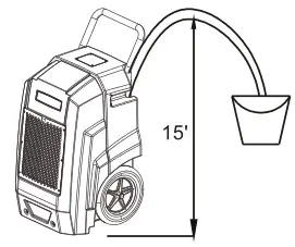 ALORAIR Storm Ultra Industrial Commercial Dehumidifier - Setup 2