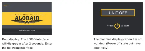 ALORAIR Storm Ultra Industrial Commercial Dehumidifier - When the machine is powered on but not working
