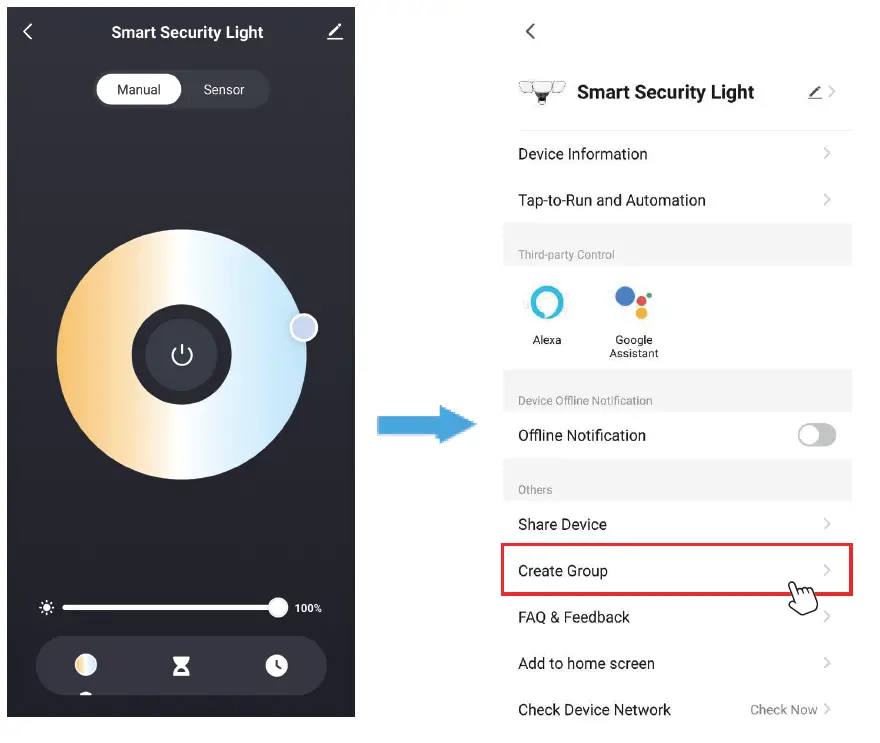 novostella -NTA13B-CW-US-1- Smart -Security -Light -12