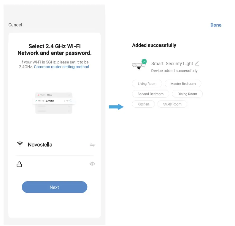 novostella -NTA13B-CW-US-1- Smart -Security -Light -9