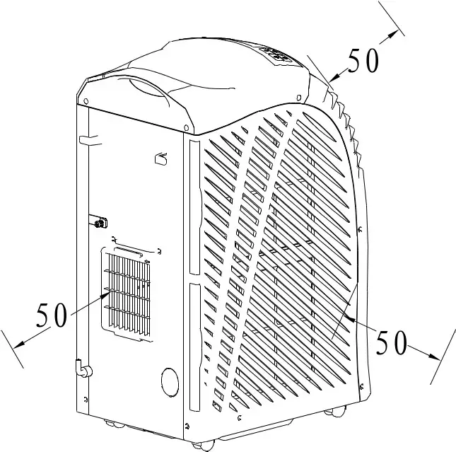 VOSTOK BTU Portable Air control panal Install the air-conditioner