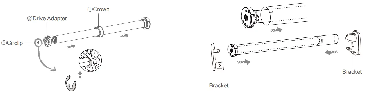 ELLARD DM25LEU 25mm Bidirectional Motor - Motor 2