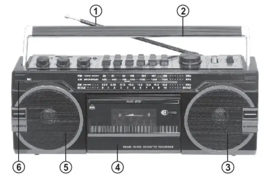 Audio Technology Of New York uo btbb-yel speakers - fig1