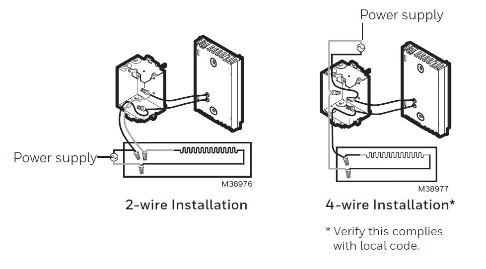 Honeywell Home RLV3120 Non-programmable Thermostat fig 5