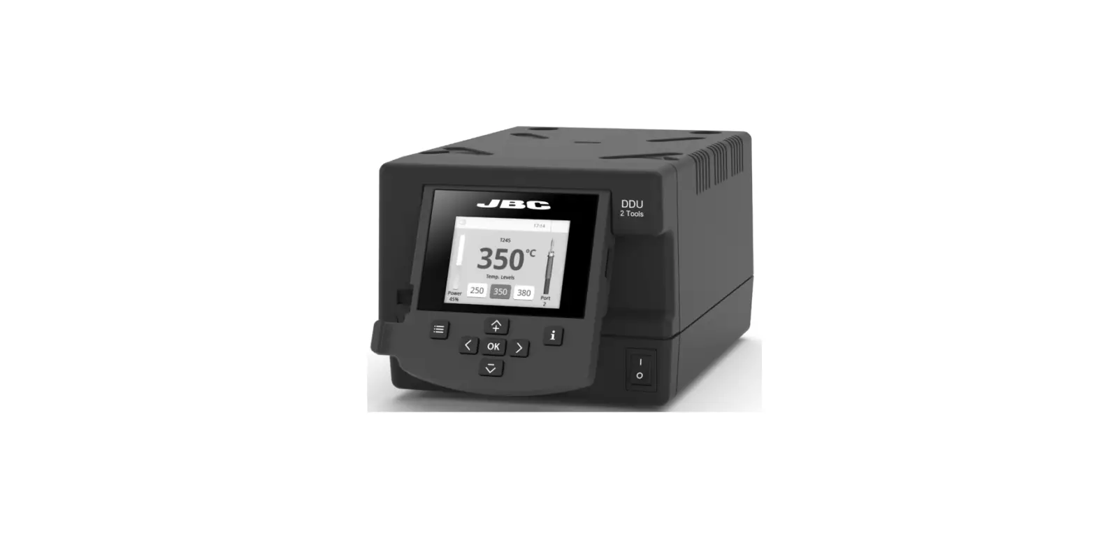 Jbc Ddu Series Dde-9c 2-tool Control Unit Instruction Manual Jbc Ddu Series Dde-9c 2-tool Control Unit Instruction Manual