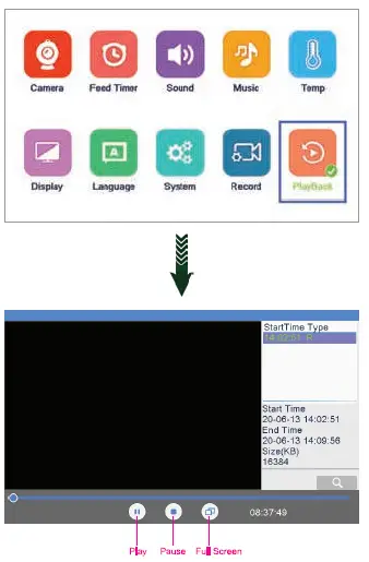 Shenzhen Tris Vision Technology TV-BM308-2MP 5 Inch 1080P Full HD Baby Monitor 20