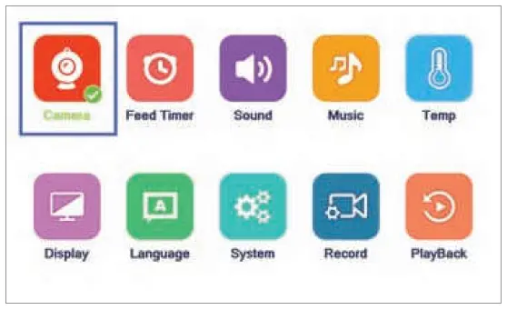 Shenzhen Tris Vision Technology TV-BM308-2MP 5 Inch 1080P Full HD Baby Monitor 7