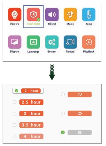 Shenzhen Tris Vision Technology TV-BM308-2MP 5 Inch 1080P Full HD Baby Monitor 9