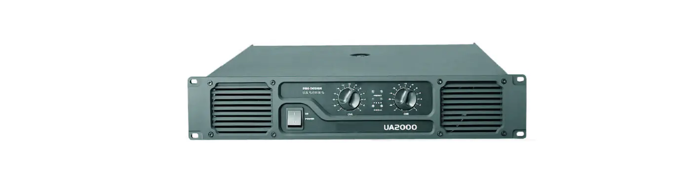 Beta Three Ua880 Professional Power Amplifier User Manual Beta Three Ua880 Professional Power Amplifier User Manual