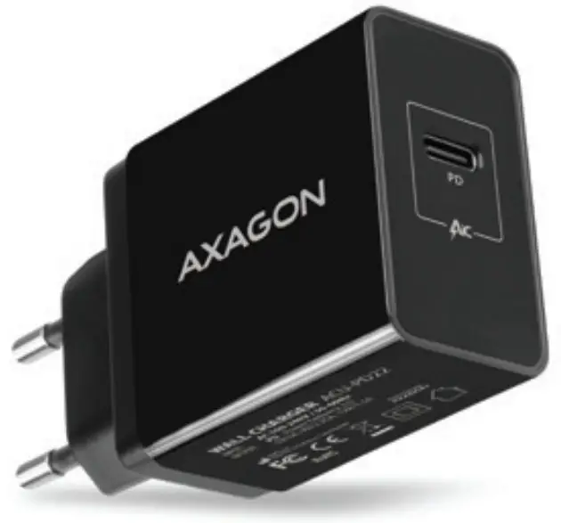 AXAGON ACU-PD22 Power Delivery 3 0 USB-C Output Wall Charger