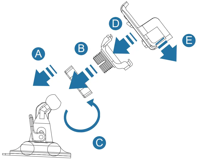 Monitor bracket installation
