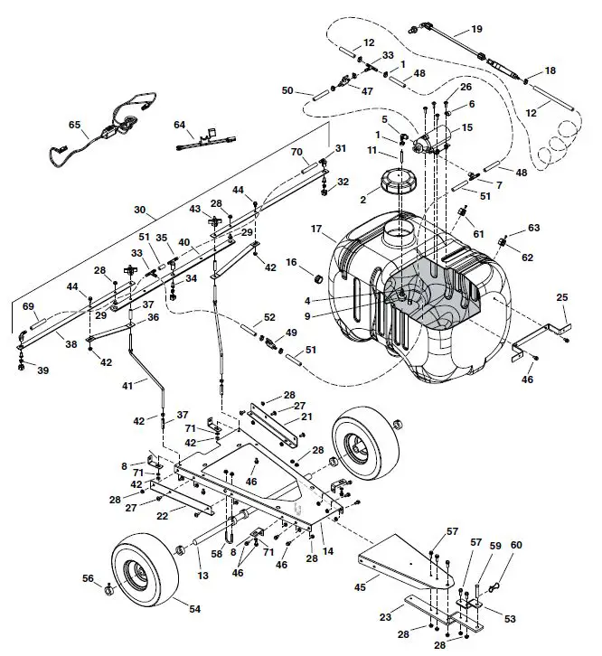 Agri-Fab-45-0589-205-Litre-45-Gallon-Tow-Behind-fig-6