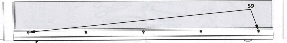 Xcluder XCL-111 Versa-Line Rodent Control Door Sweep Installation Guide - Support sweep on top of shims