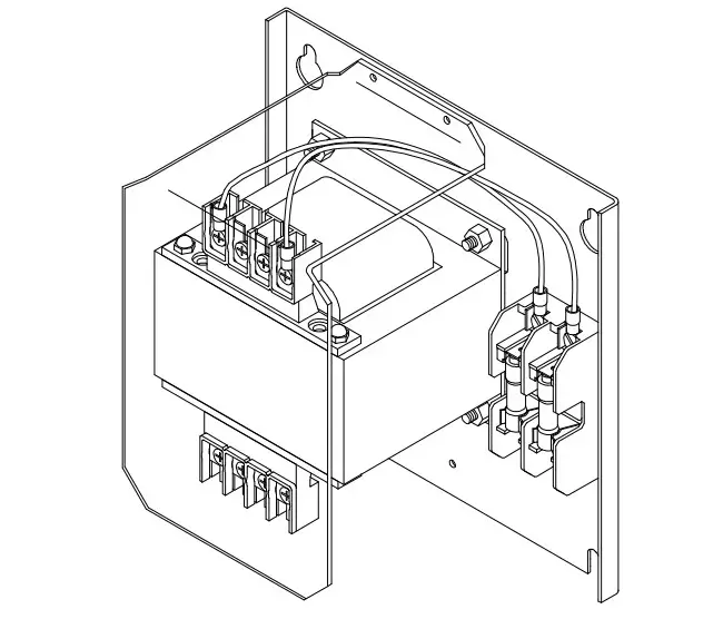 SHIVVERS 118T-001A C Fan Transformer Kit - figure 1