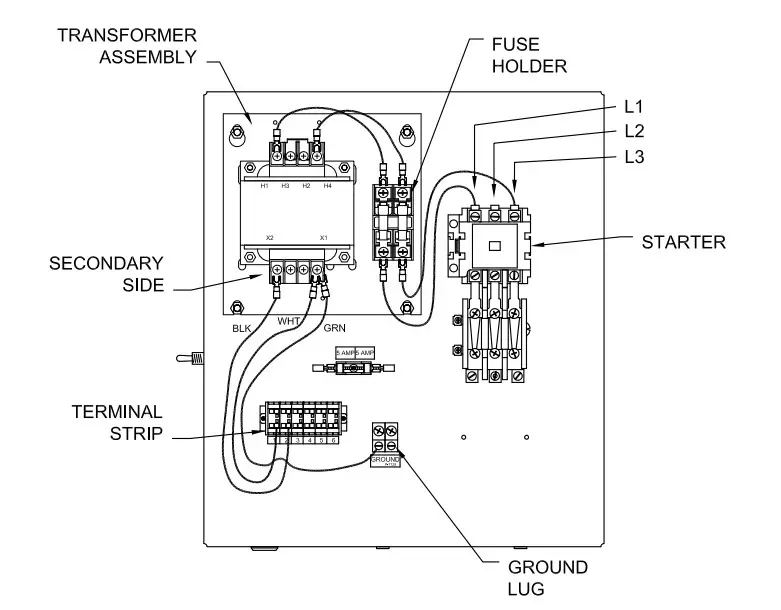 SHIVVERS 118T-001A C Fan Transformer Kit - figure 5