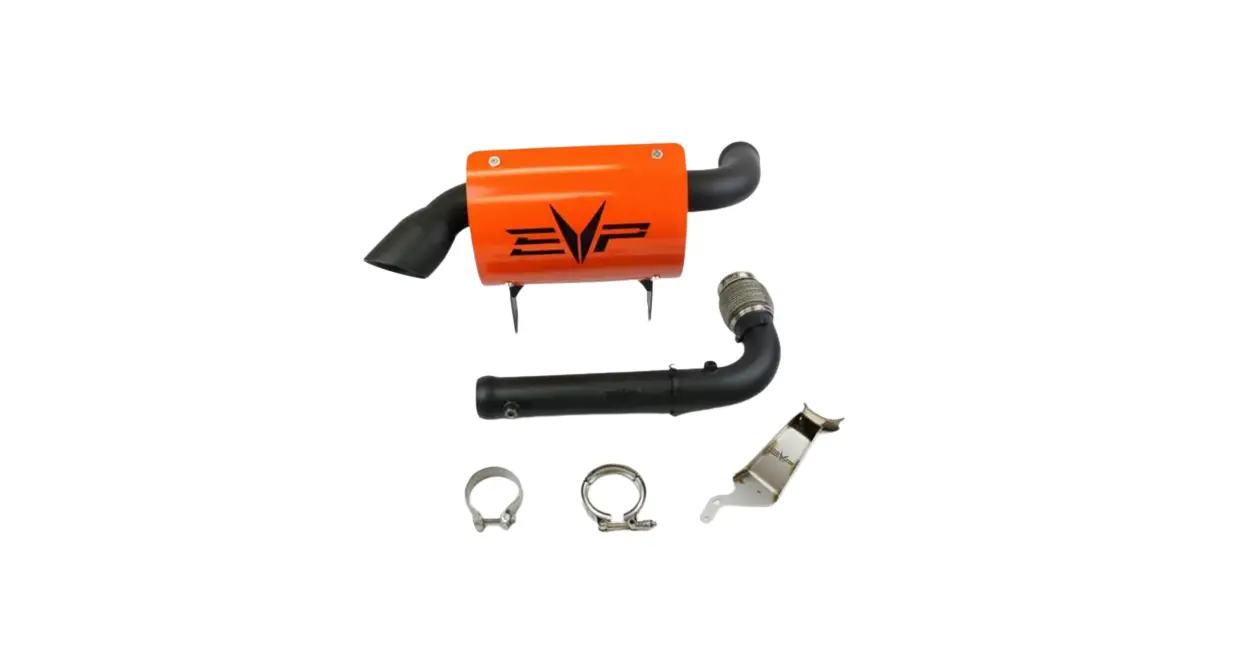 Evolution Powersports X3 Magnus 3 Inch Full Turbo Back Exhaust With Heat Shield Instruction Manual