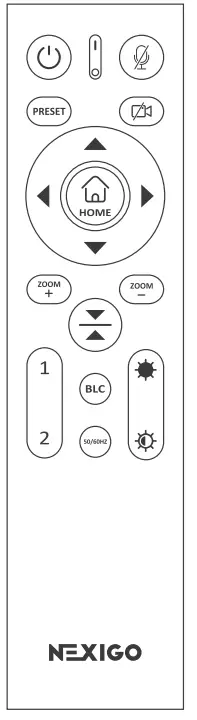 NEXIGO N940P 2K QHD Zoomable Webcam - remote