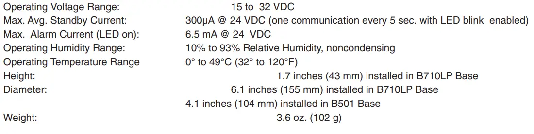 NOTIFIER-FSI-751-Plug-in-Intelligent-Ionization-Sensor-FIG-2