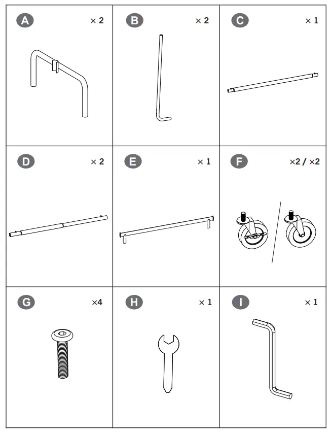 SONGMICS HSR11 Heavy Duty Clothes Rack - FIg 1