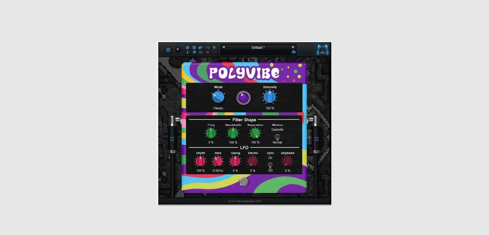 Blue Cat Audio 542705 Blue Cat's Polyvibe User Manual Blue Cat Audio 542705 Blue Cat's Polyvibe User Manual