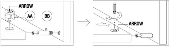 StyleWell JS 3417 A 42 Inch White Storage Hutch - cam tool