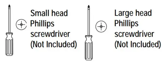StyleWell JS 3417 A 42 Inch White Storage Hutch - screw