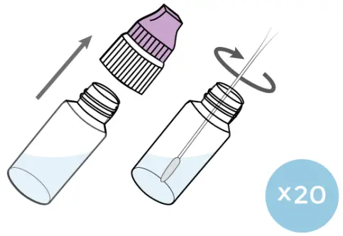 Remove the entire cap