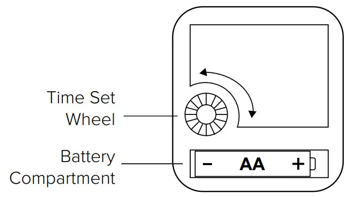 LA CROSSE CLOCK CO 404-3450A 19.7 Inch Harper Wall Clock - Figure 1