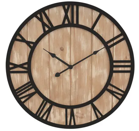 LA CROSSE CLOCK CO 404-3450A 19.7 Inch Harper Wall Clock