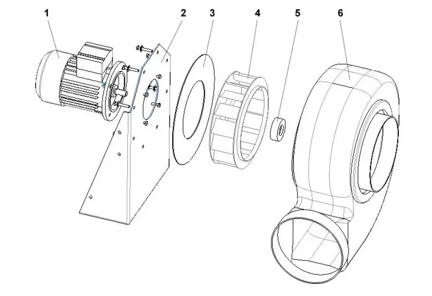 systemair PRF Centrifugal Fan 24