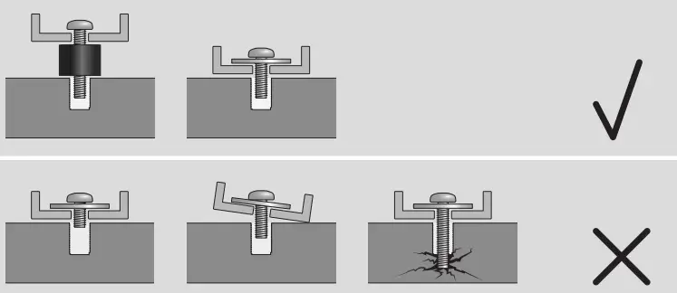 hama 00 118064 TV Wall Bracket - Required tools 5