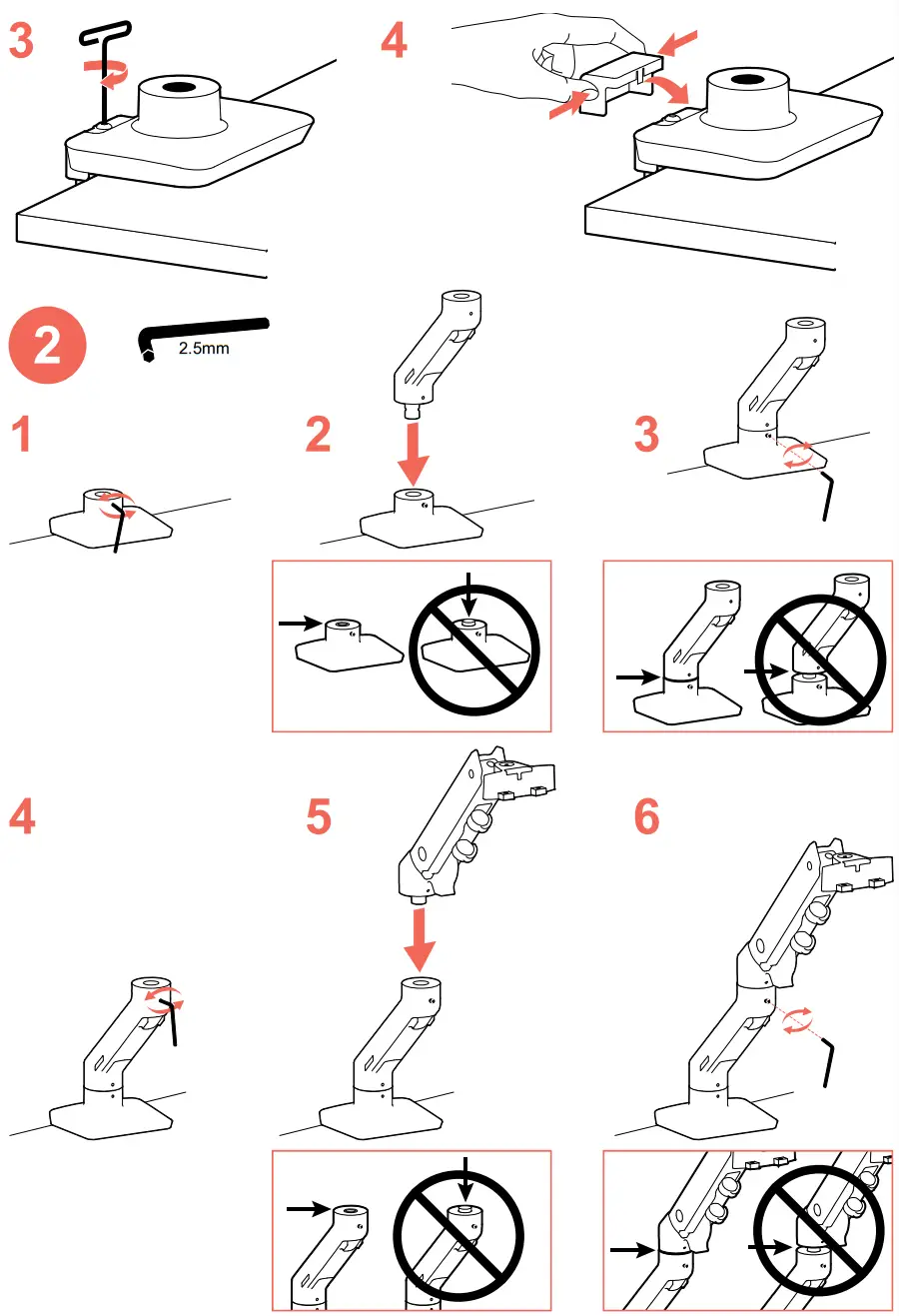 ergotron HX Desk Monitor Arm - fig 8