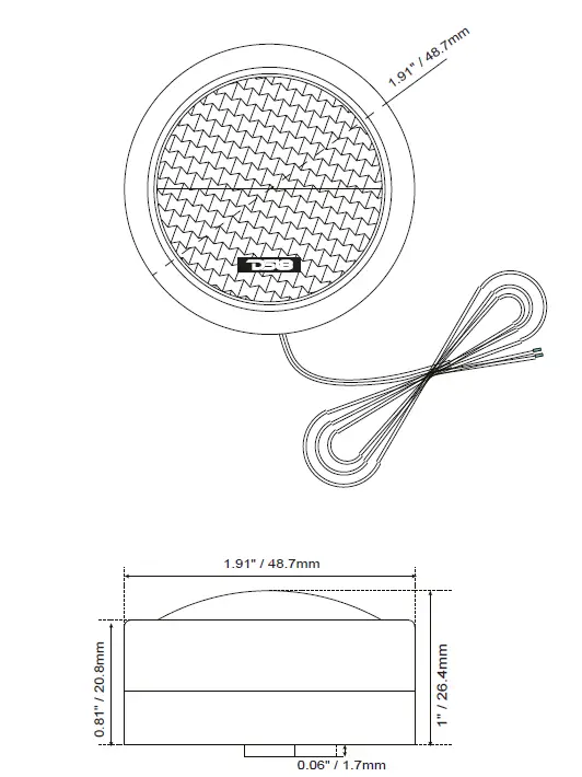 DS18 EXL-SQ65CX 6.5 Inch 2 Way Component Car Speaker System fig 5
