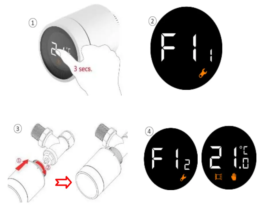 ELRO SF40RV11 Connects Radiator Valve - Features 3