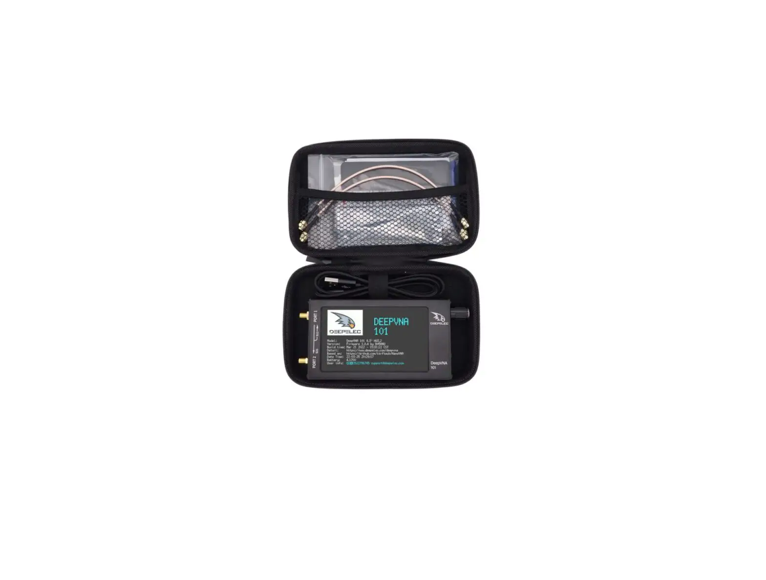 Deepelec Deepvna 101 Handheld Vector Network Analyzer User Manual