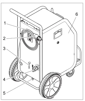 KARCHER IB 7 40 Classic Dry Ice Blaster - condensate