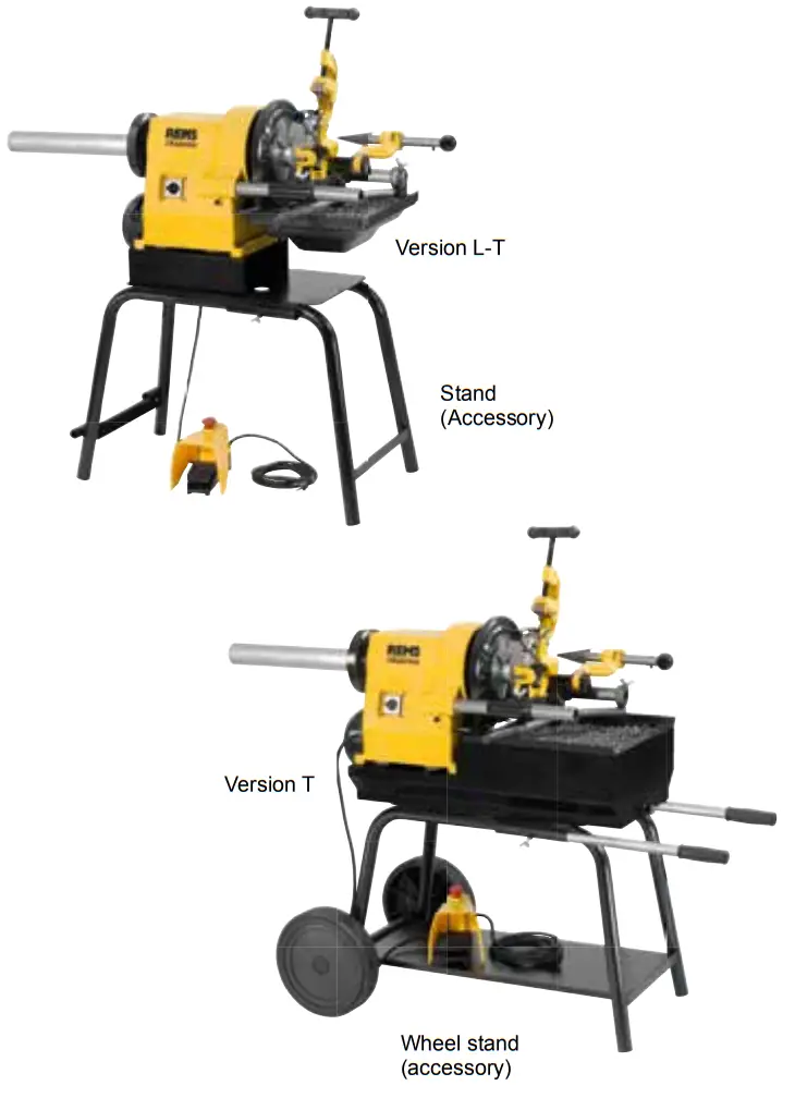 REMS Magnum up to 2 Threading machine fig 2