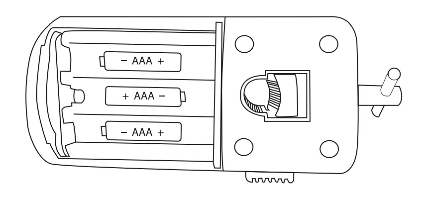 INSTALLING BATTERIES Figure 2
